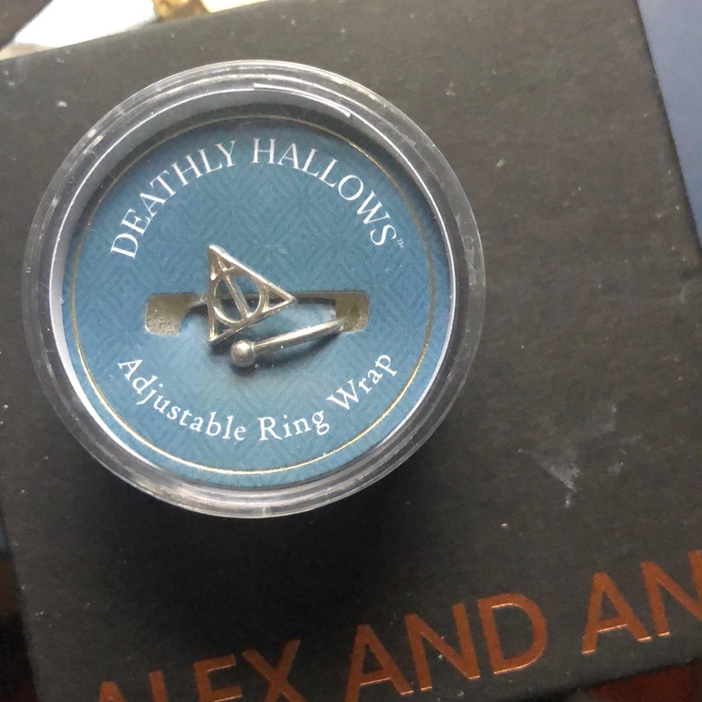 ALEX AND ANI Deathly Hallows ring! NWT